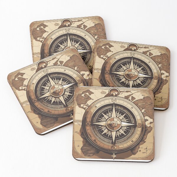 Item preview, Minimalist compass designed and sold by BysonDesigns.