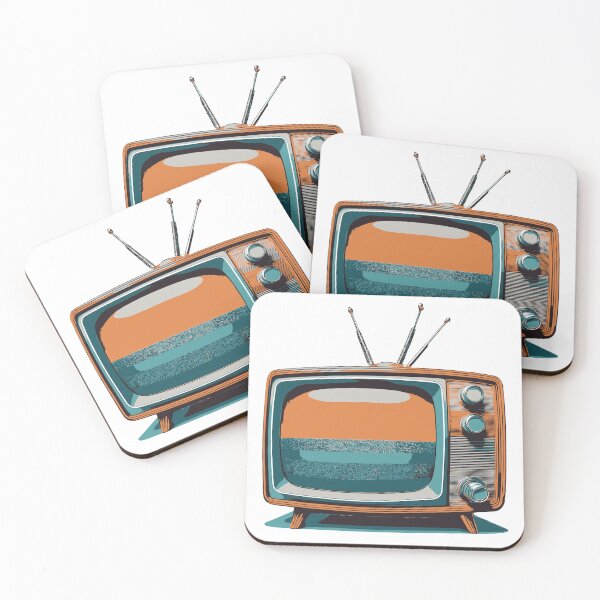 Item preview, Vintage TV with antenna designed and sold by BysonDesigns.