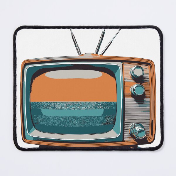 Item preview, Vintage TV with antenna designed and sold by BysonDesigns.