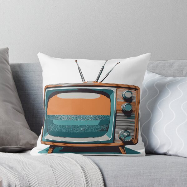 Item preview, Vintage TV with antenna designed and sold by BysonDesigns.