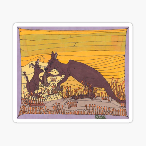 Roo Love Sticker