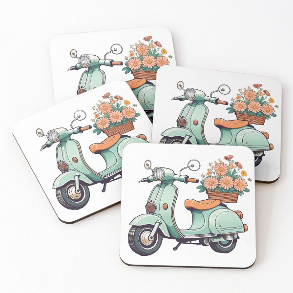Artikelvorschau, Retro Roller entworfen und verkauft von BysonDesigns.
