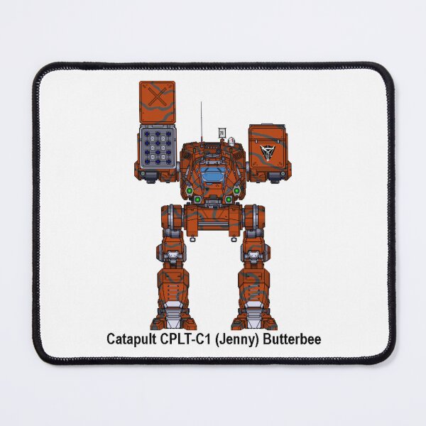 Item preview, Catapult CPLT-C1 (Jenny) Butterbee - Inner Sphere BattleMech designed and sold by DagleysDesigns.