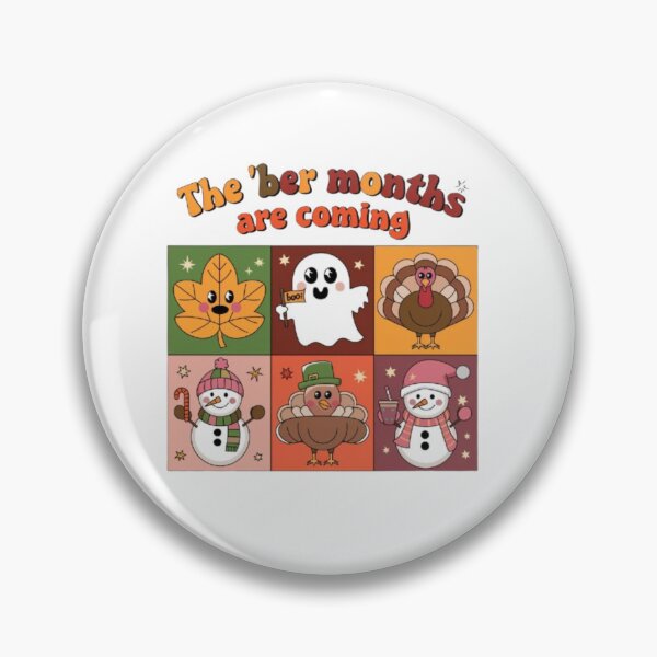 Item preview, Ber Months Are Coming – Cute Seasonal Celebration Design designed and sold by GemBob Creations.