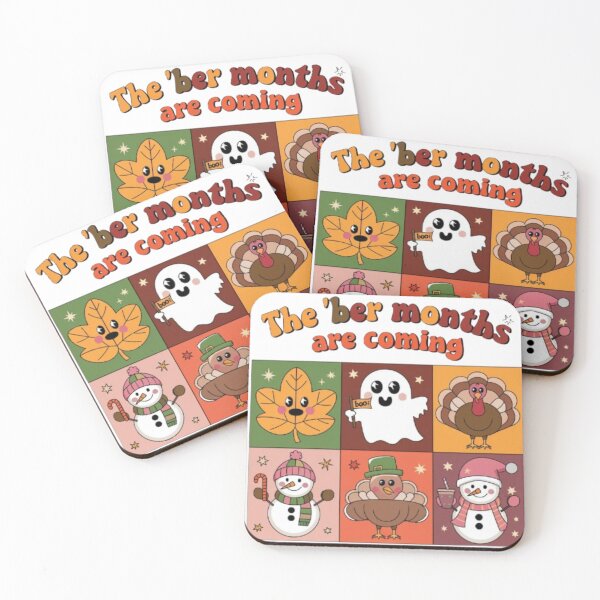 Item preview, Ber Months Are Coming – Cute Seasonal Celebration Design designed and sold by GemBob Creations.