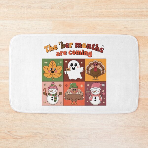 Item preview, Ber Months Are Coming – Cute Seasonal Celebration Design designed and sold by GemBob Creations.