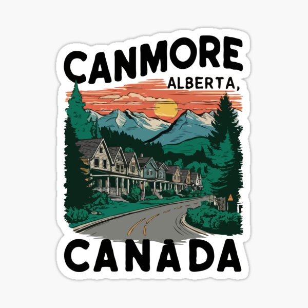 Item preview, Canmore Alberta Mountain Town. designed and sold by Jimsgreatloot.