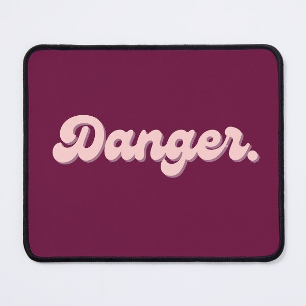 Item preview, Danger (pink typeface) minimalist designed and sold by DesignCollectiv.