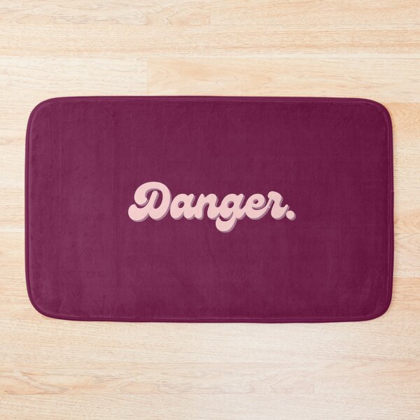 Item preview, Danger (pink typeface) minimalist designed and sold by DesignCollectiv.