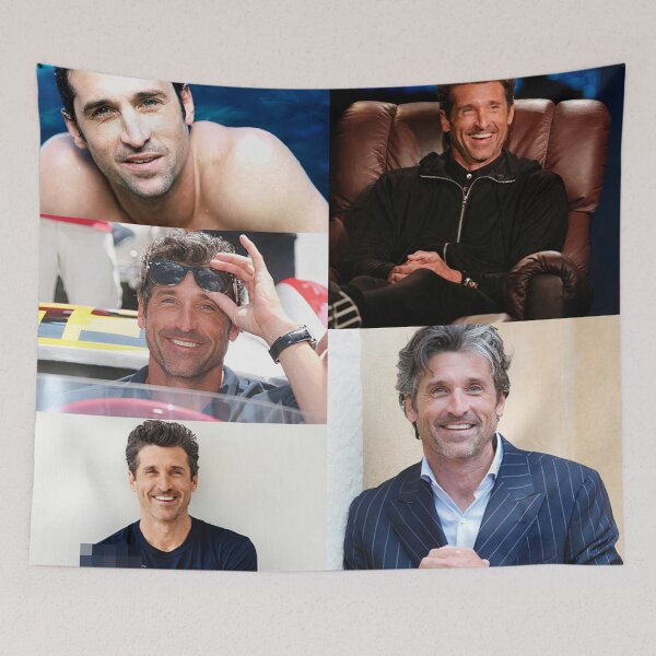 Item preview, Patrick Dempsey Collage art designed and sold by kimisahavana.