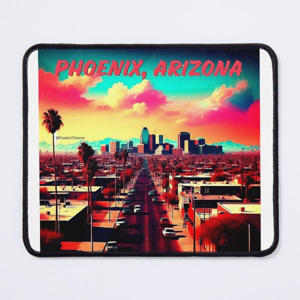 Item preview, Visiting State Capitals - Phoenix, Arizona designed and sold by Red Studios.