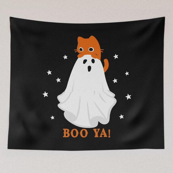 Item preview, Boo-Ya!, Halloween, Boo, Ghost designed and sold by Teetreasure2.