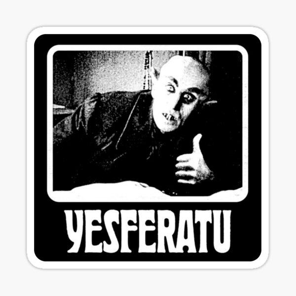 Item preview, Yesferatu - Nosferatu parody designed and sold by BetaVampire.