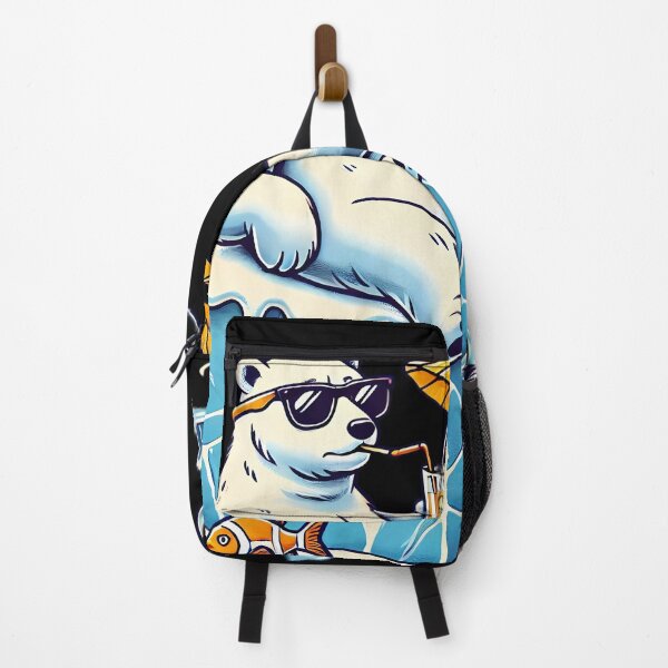 Item preview, Chill Polar Bear on a Melting Iceberg. designed and sold by Linework Studio.