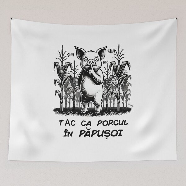 Item preview, Tac ca porcul in papusoi designed and sold by by-nanu.