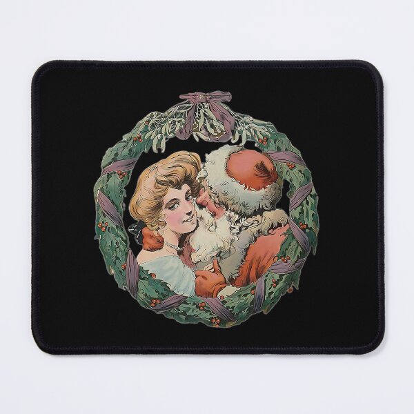 Item preview, Mistletoe Magic: Santa's Christmas Kiss designed and sold by jglobal360.