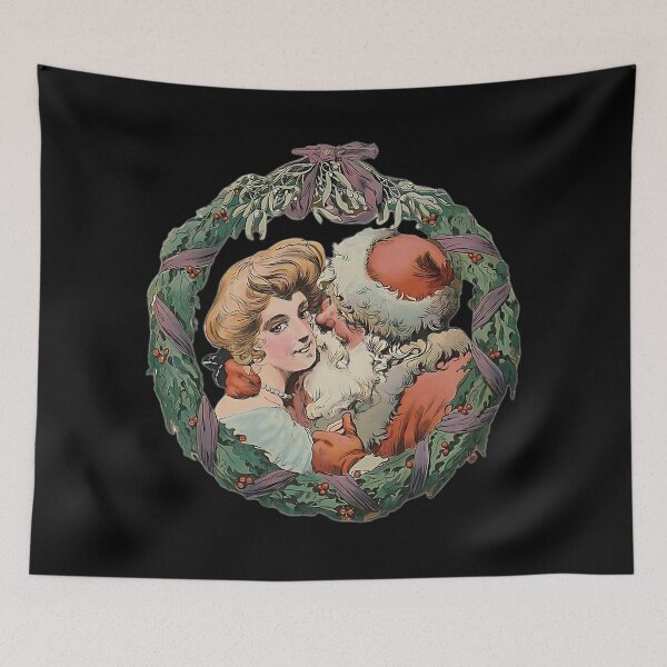 Item preview, Mistletoe Magic: Santa's Christmas Kiss designed and sold by jglobal360.