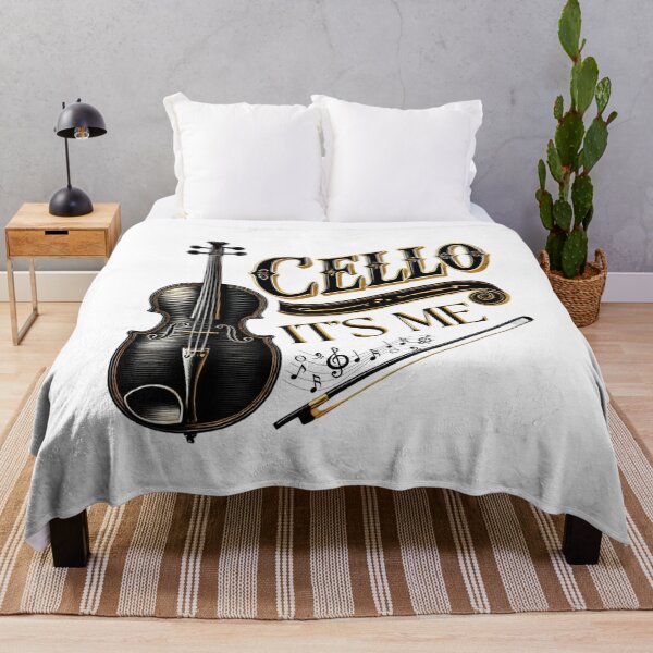 Item preview, Cello It's Me Musician Tee Shirt Design designed and sold by BlankCanvasHaHa.