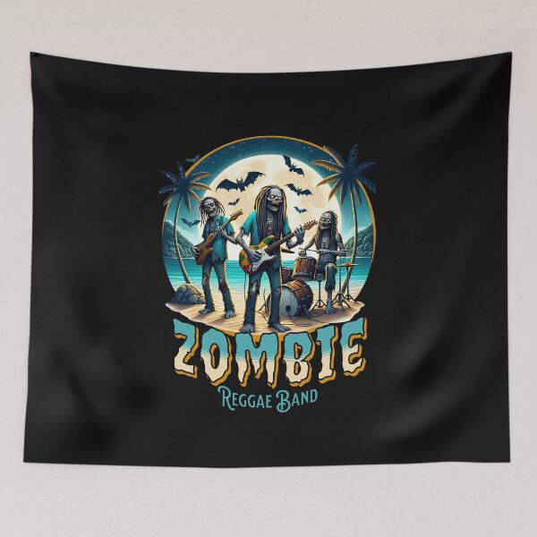 Item preview, Zombie Reggae Band designed and sold by SavvyEarth.