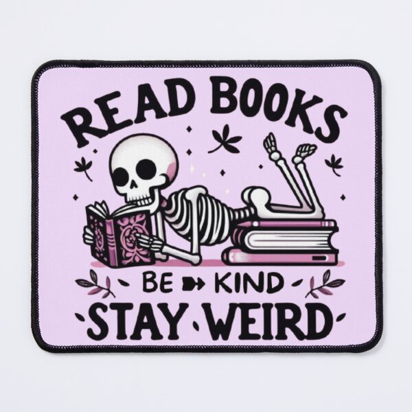 Item preview, Read Books Be Kind Stay Weird - Library Weirdo designed and sold by Fictio ⭐​⭐​⭐​⭐​⭐​.
