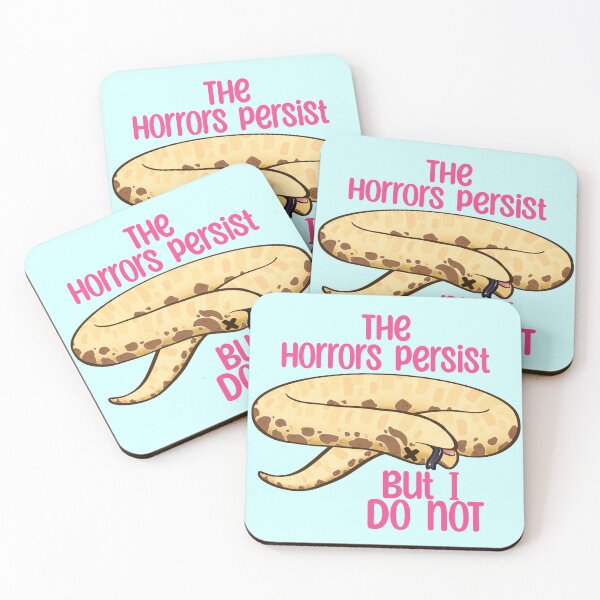 Item preview, The horrors persist, but I do not designed and sold by squishyenby.