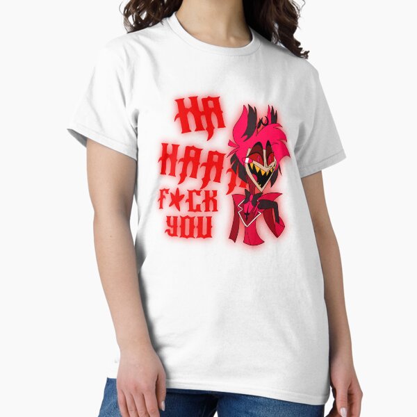 Artikel-Vorschau von Hazbin Hotel Alastor Ha Haaa Fick dich (zensiert}, designt und verkauft von Charcoalart.