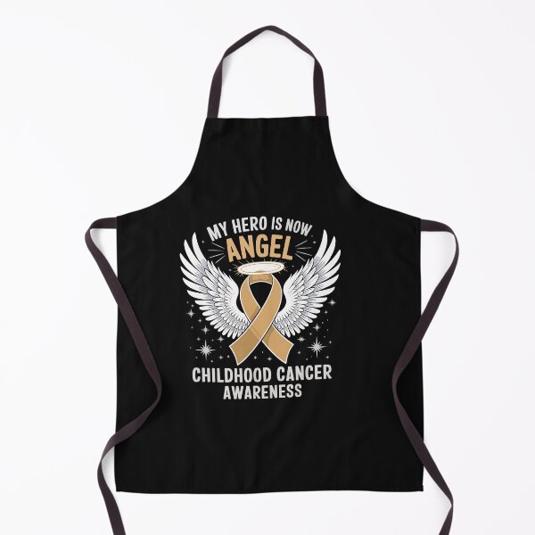 Item preview, My hero is now angel childhood cancer awareness designed and sold by marfanna.