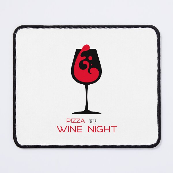 Item preview, Pizza And Wine Night designed and sold by S Diaz.