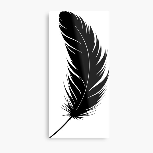 Item preview, Minimalist Feather designed and sold by Colorful Dreams.