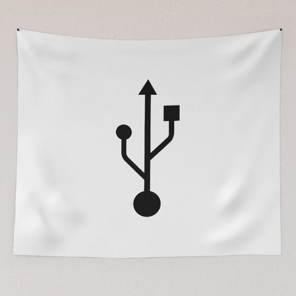 Item preview, Large black USB symbol designed and sold by GetItGiftIt.