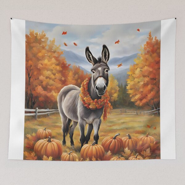 Item preview, Pumpkins, Fall Donkey, and Thanksgiving Day Fun designed and sold by GlowUpLook.