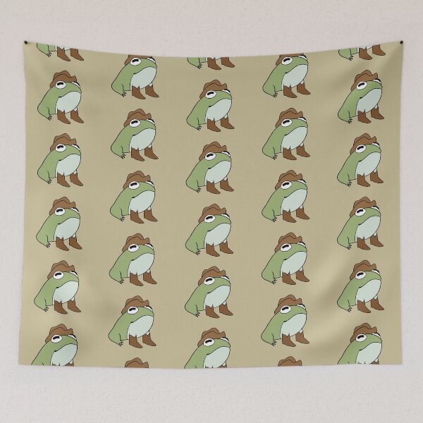 Item preview, cowboy frog designed and sold by Spiraltv.