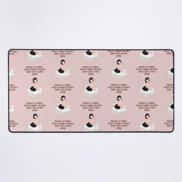 Item preview, PRIVACY IS POWER. PEOPLE CANNOT DESTROY WHAT THEY DO NOT KNOW designed and sold by La Loca.