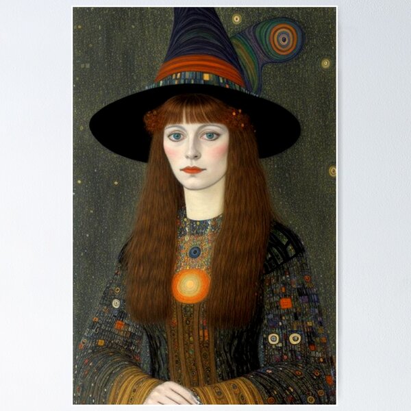Item preview, Classic Abstract Witch Art designed and sold by TheDarkWardrobe.
