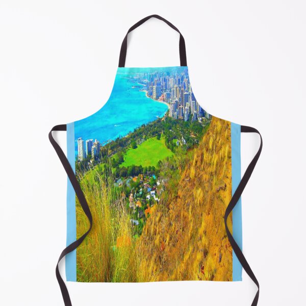 Item preview, Diamond Head View Of Honolulu-Waikiki III designed and sold by R-F-B.
