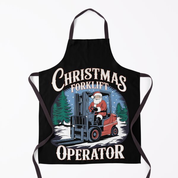 Artikelvorschau, Weihnachts-Gabelstaplerfahrer entworfen und verkauft von FunnyShop4you.