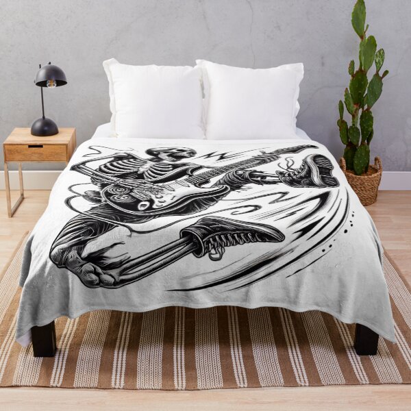 Item preview, Skeleton Rocker: Jamming to the Bone. designed and sold by Linework Studio.