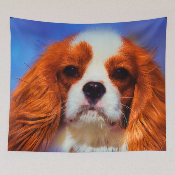 Item preview, Cavalier King Charles Spaniel designed and sold by k9printart.