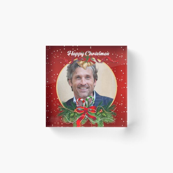 Item preview, Patrick Dempsey Xmas for Fans designed and sold by kimisahavana.