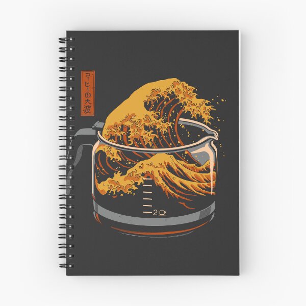 Item preview, The Great Wave of Coffee designed and sold by Elan Harris.
