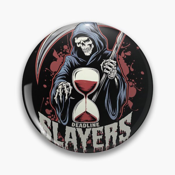 Artikelvorschau, Deadline Slayers – Gruseliges Halloween-T-Shirt entworfen und verkauft von FocusedPatterns.