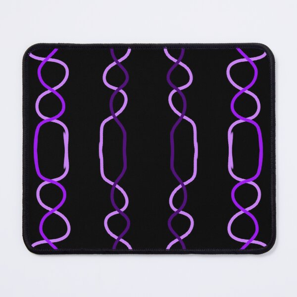 Item preview, Líneas verticales onduladas de color rosa y morado designed and sold by Stefrait-7.