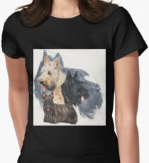 Scottish Terrier Grouping Women's Fitted T-Shirt