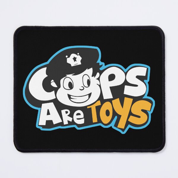 Item preview, Graffiti "Cops Are Toys" Blue/Orange designed and sold by CleverHeadz.