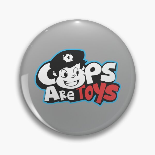 Item preview, Graffiti "Cops Are Toys" Blue / Red designed and sold by CleverHeadz.