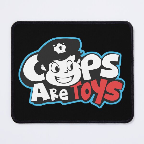 Item preview, Graffiti "Cops Are Toys" Blue / Red designed and sold by CleverHeadz.