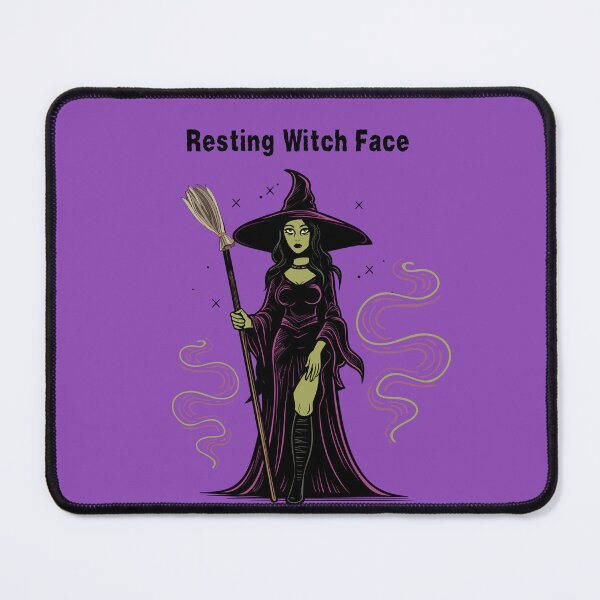 Item preview, Resting Witch Face designed and sold by Cozycreationden.