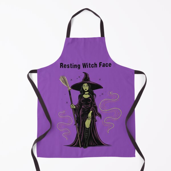 Item preview, Resting Witch Face designed and sold by Cozycreationden.