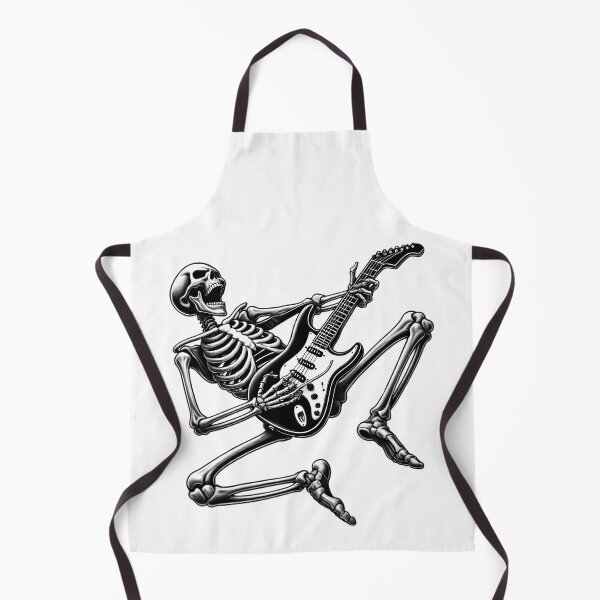 Item preview, Rock Until You Drop: Skeleton Guitarist in Action. designed and sold by Linework Studio.