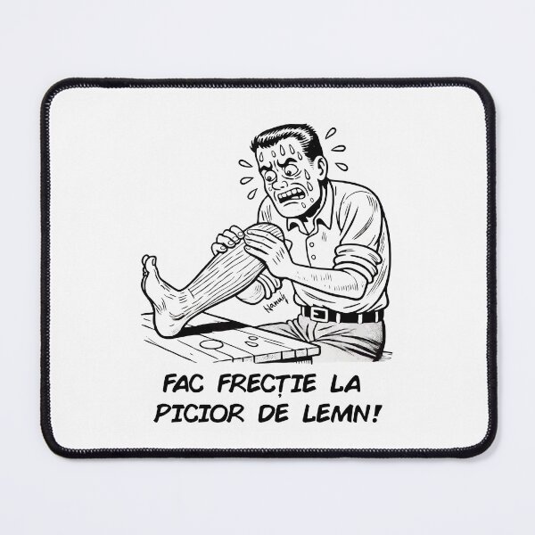 Item preview, Fac frecție la picior de lemn designed and sold by by-nanu.